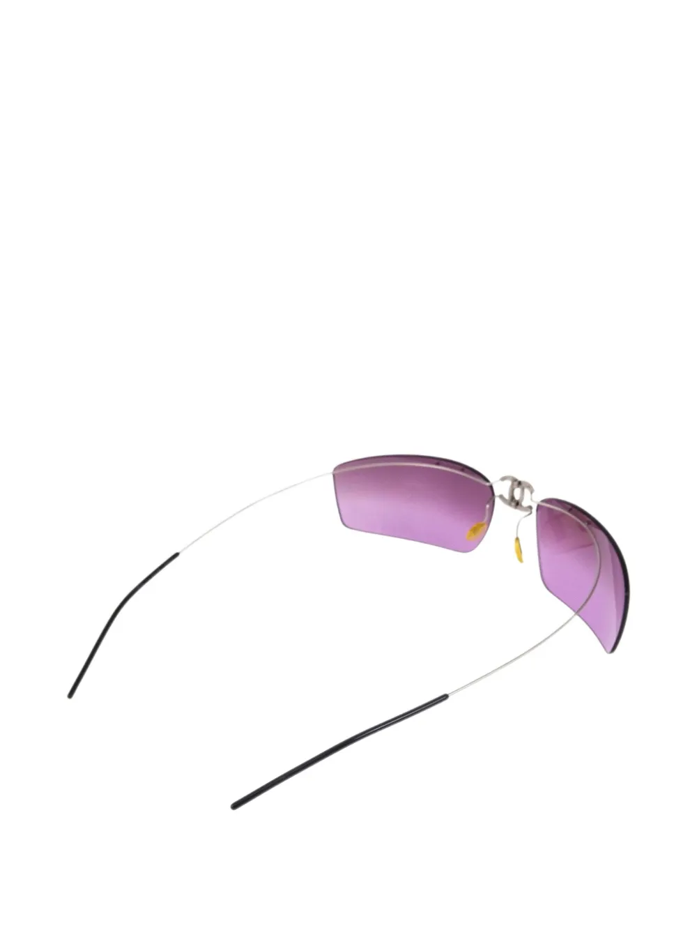 CHANEL Pre-Owned 1990-2000 CC logo sunglasses | Image 2