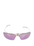 CHANEL Pre-Owned 1990-2000 CC logo sunglasses - Silver