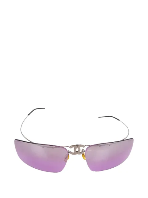 CHANEL Pre-Owned 1990-2000 CC logo sunglasses