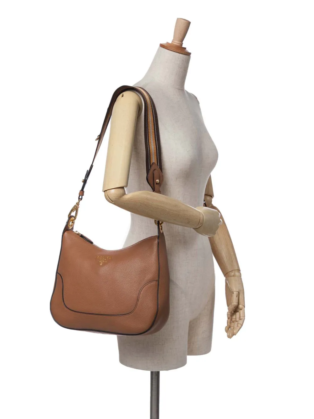 Prada Pre-Owned 2010-2024 Vitello Phenix shoulder bag | Pre-Owned | Image 2