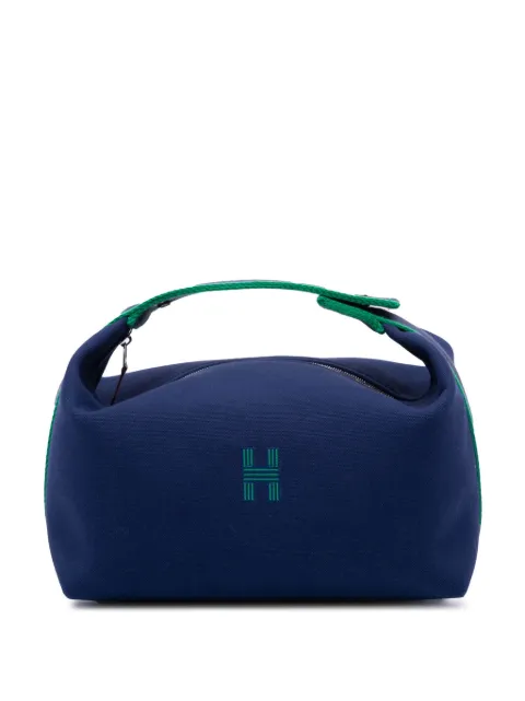 Hermès Pre-Owned 2020-2025 Large Toile Bride A Brac vanity bag