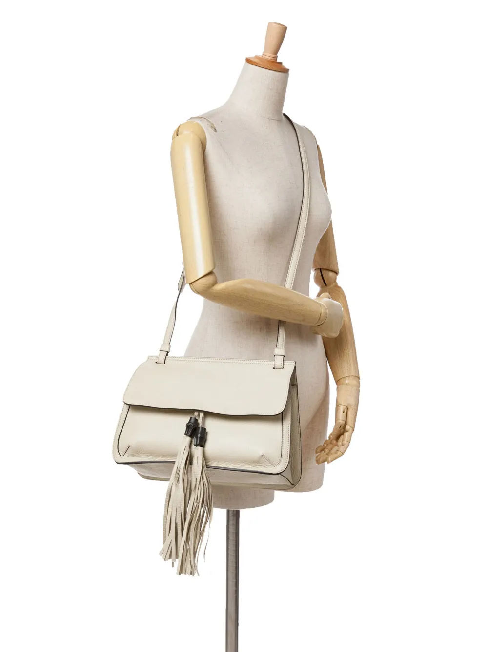 Gucci Pre-Owned 2016-present Medium Leather Bamboo Daily crossbody bag | Pre-Owned | Image 2