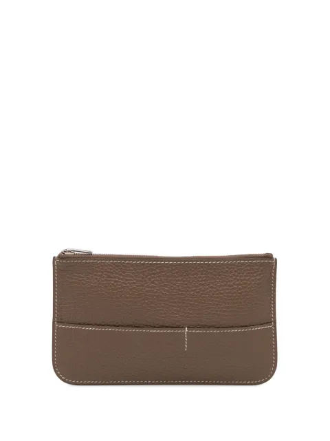 Hermès Pre-Owned 2015-2025 Togo Dogon Zip Pouch GM coin pouch