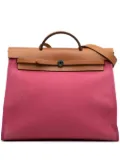 Hermès Pre-Owned 2012 Toile Herbag Zip 39 satchel - Brown