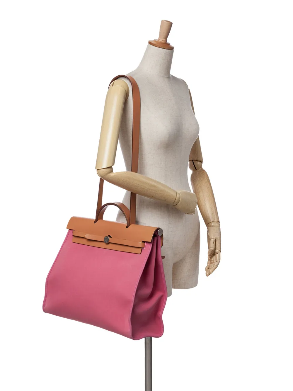 Hermès Pre-Owned 2012 Toile Herbag Zip 39 satchel | Pre-Owned | Image 2