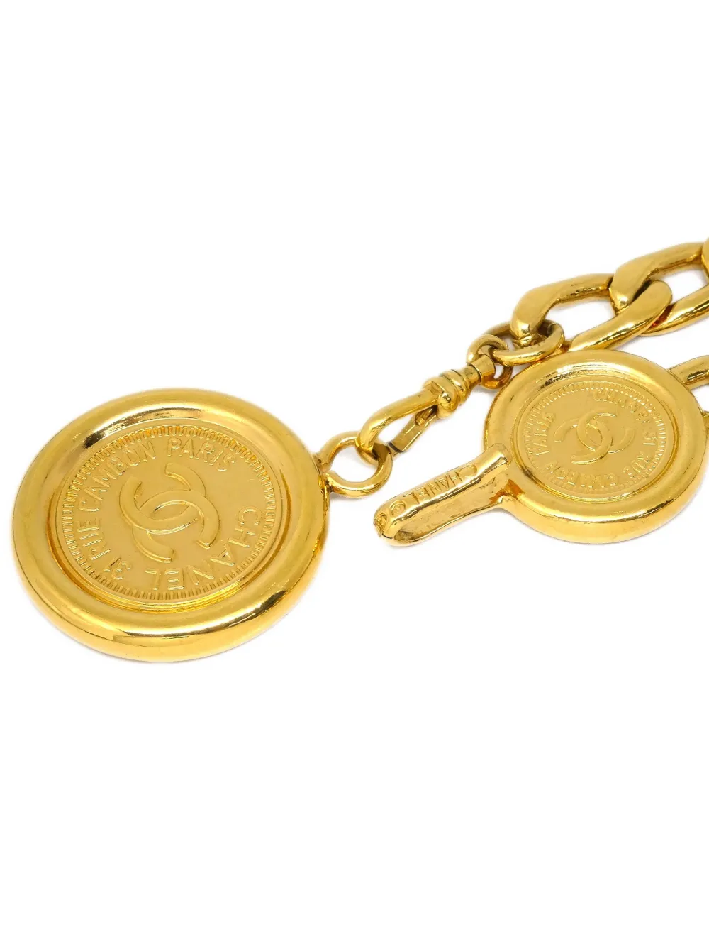 CHANEL Pre-Owned 1996 medallion chain belt | Image 2