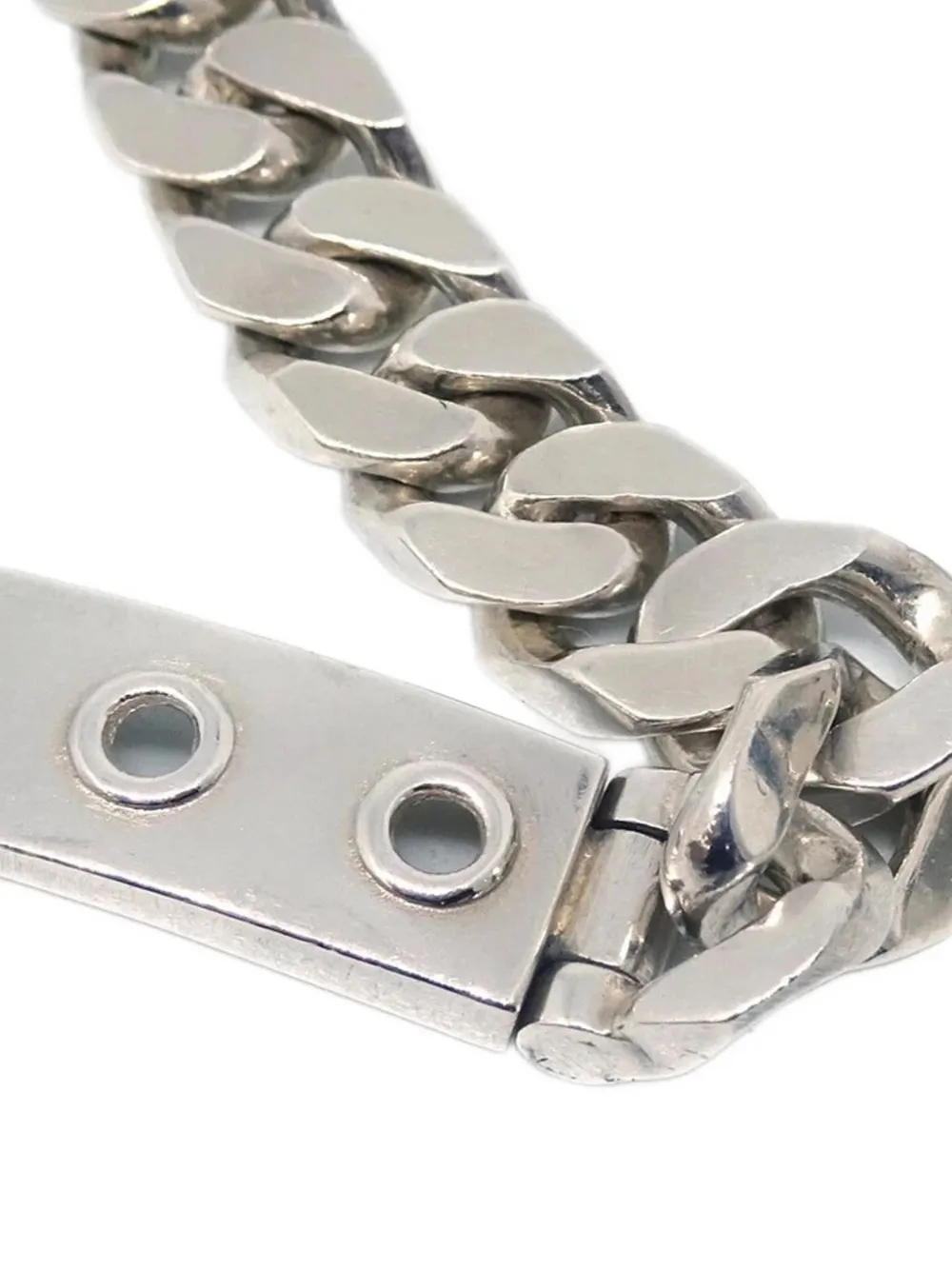 Hermès Pre-Owned 1990-2000s Boucle Sellier Bracelet | Silver