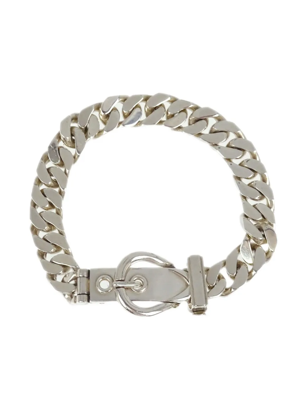 Hermès Pre-Owned pulsera Boucle Sellier 1990-2000 | plateado | Image 1