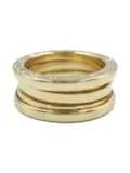 Bvlgari Pre-Owned 2010s 18K yellow gold B.Zero 1 ring