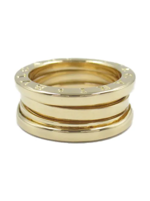 Bvlgari Pre-Owned 2010s 18K yellow gold B.Zero 1 ring