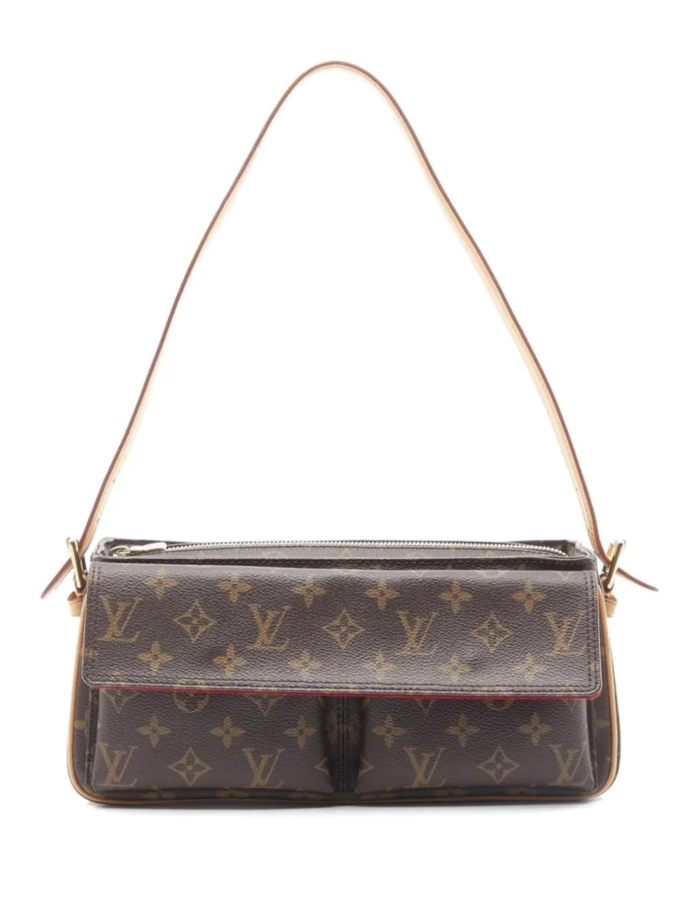 Louis Vuitton Pre-Owned 2003 ヴィバシテ MM ショルダーバッグ - ブラウン Louis Vuitton Pre-Owned 2003 ヴィバシテ MM ショルダーバッグ - ブラウン