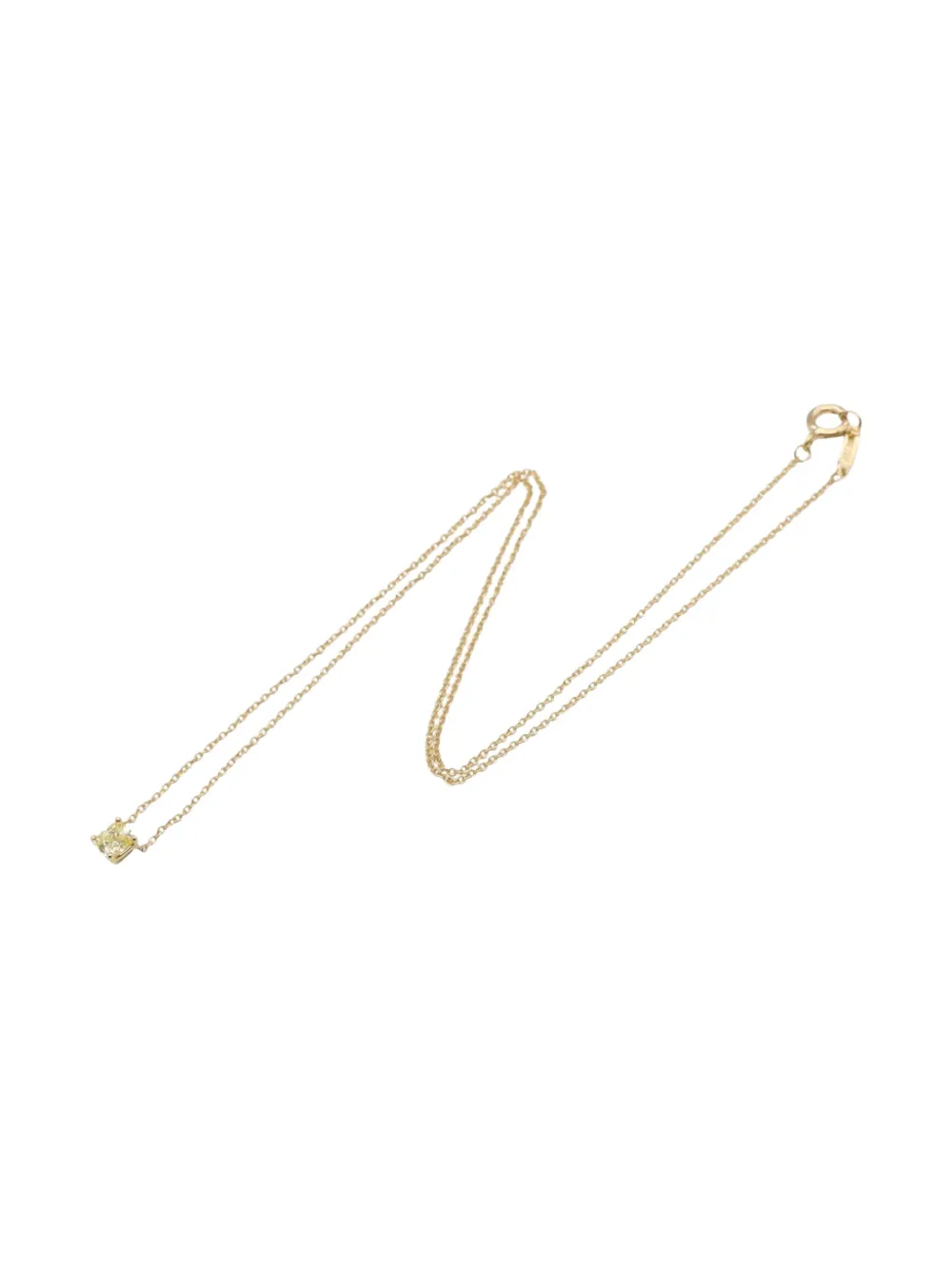 Tiffany & Co. Pre-Owned 2010s 18K yellow gold diamond pendant necklace | Image 2