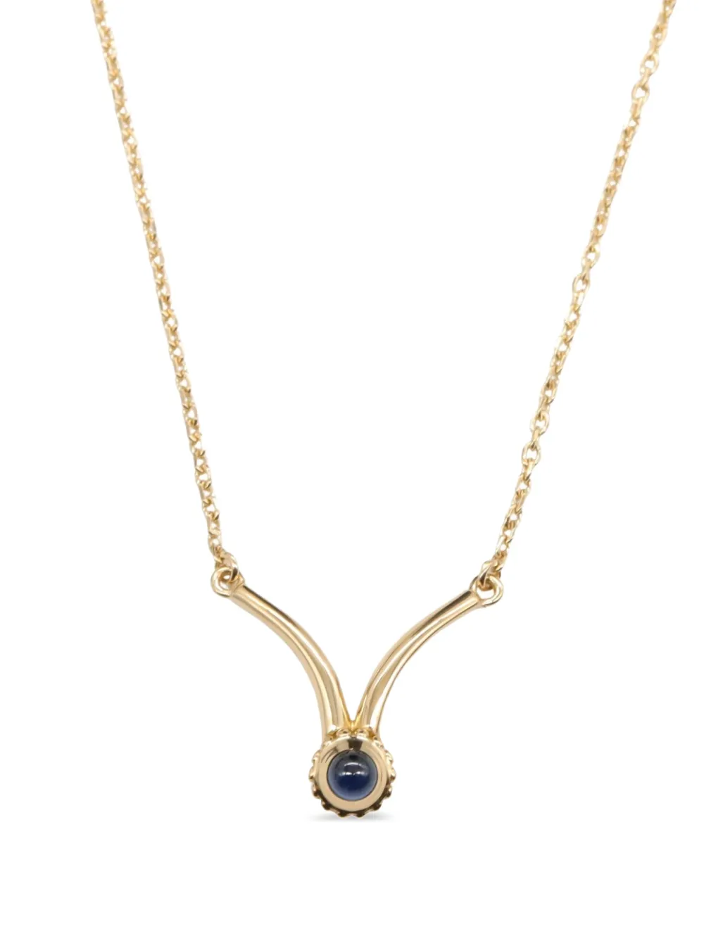 Cartier 2010s サファイア ネックレス 18Kイエローゴールド - ゴールドトーン Cartier 2010s サファイア ネックレス 18Kイエローゴールド - ゴールドトーン