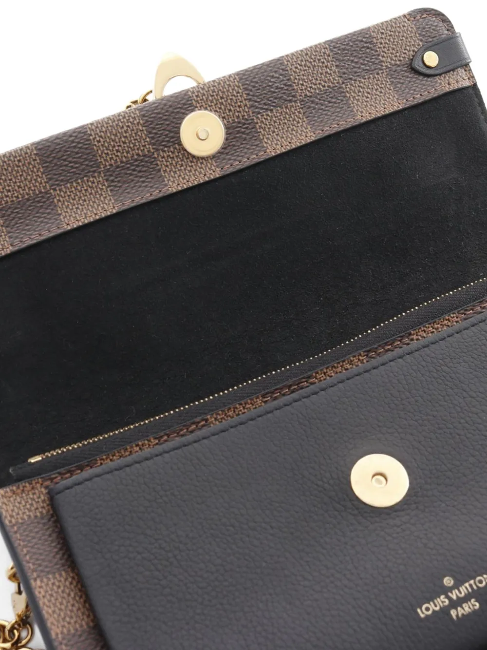 Pre-owned Louis Vuitton 2021's Portefeuil Vavin Shoulder Bag In Brown