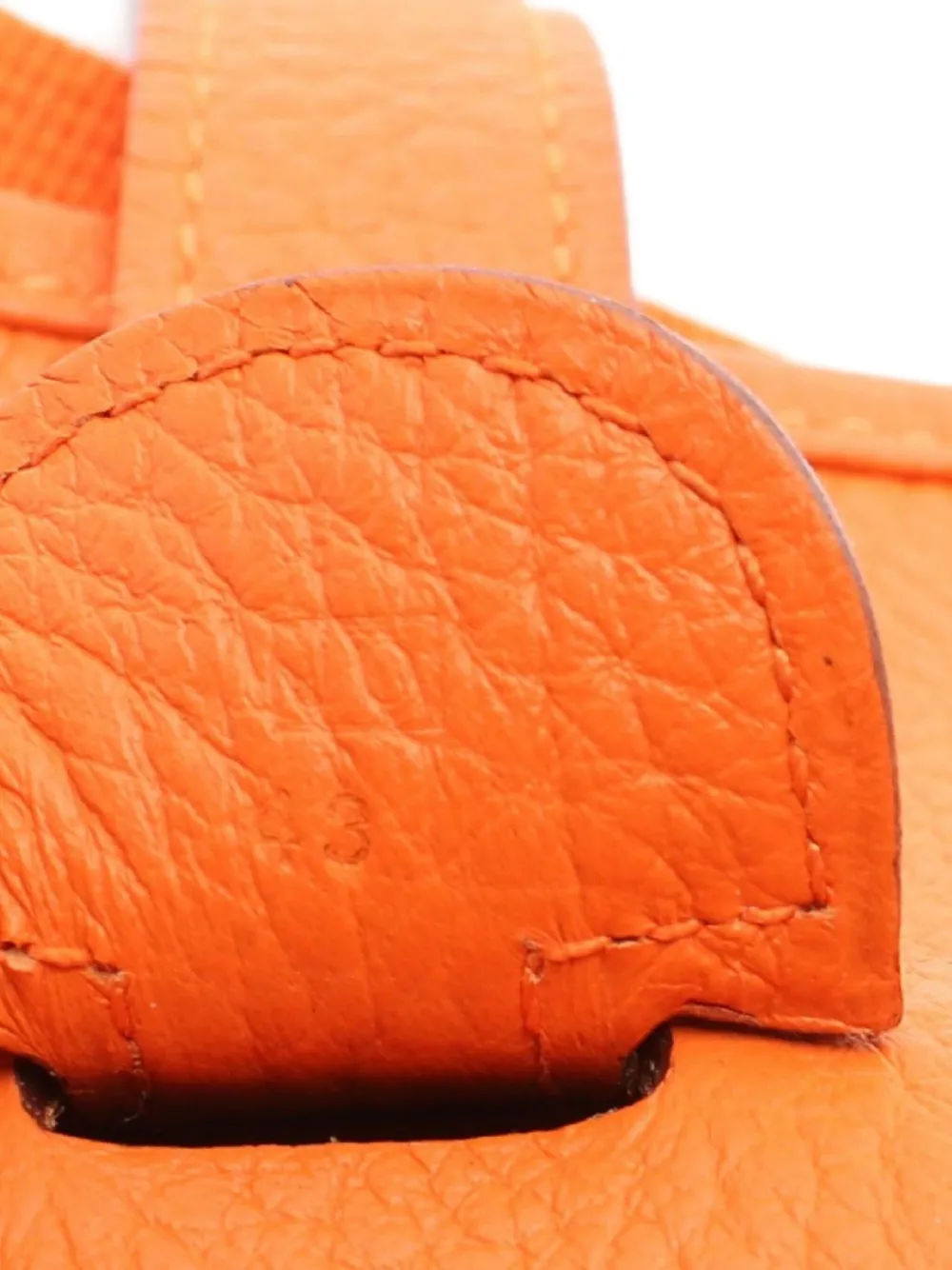 Pre-owned Hermes 2011 Evelyn 3 Troyes Gm Shoulder Bag
