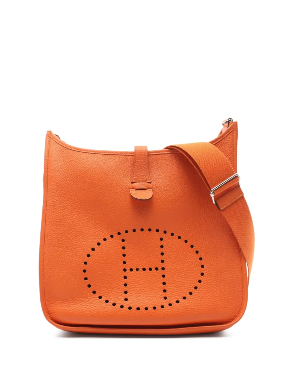 Pre-owned Hermes 2011 Evelyn 3 Troyes Gm Shoulder Bag