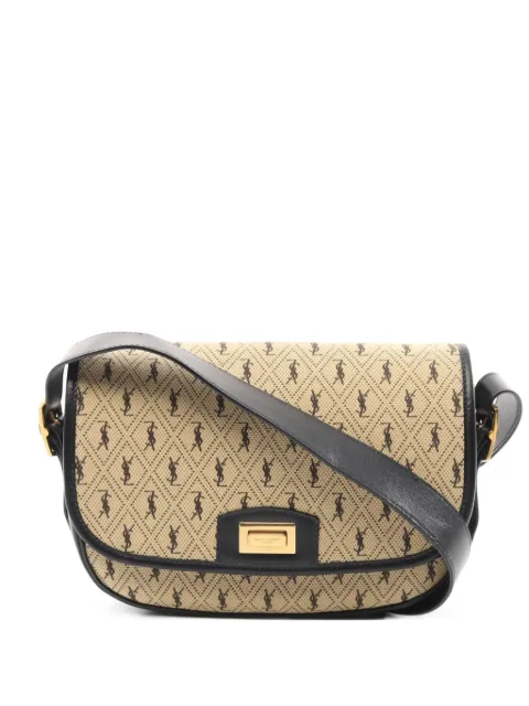 Saint Laurent Pre-Owned 2010s monogram-pattern satchel bag