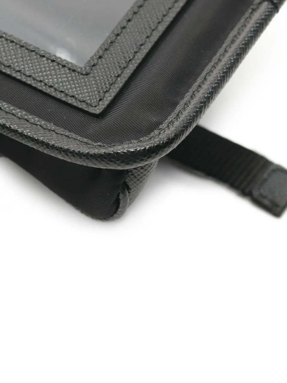 Pre-owned Prada 2020s Enamel-triangle Shoulder Bag