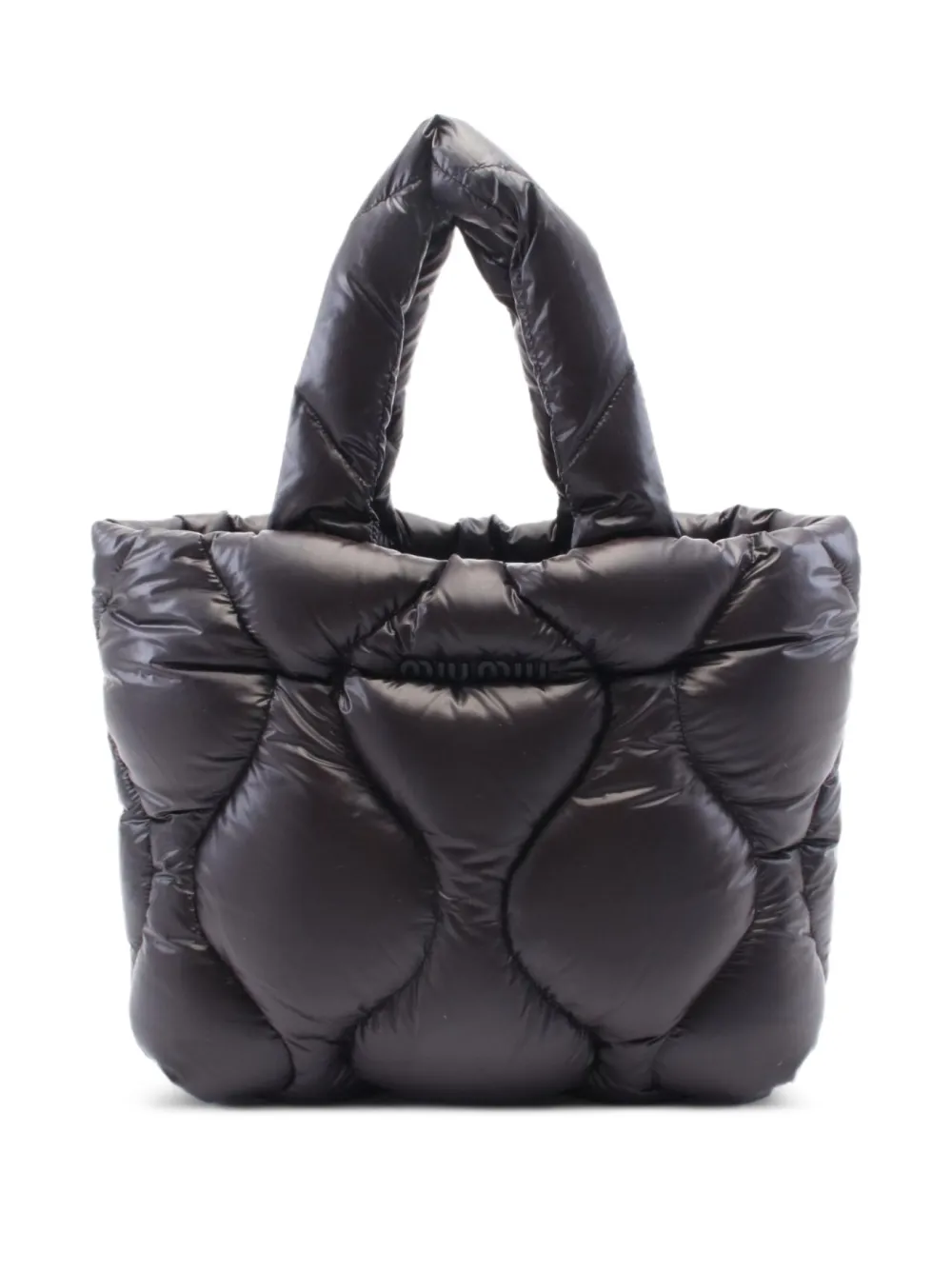 Miu Miu Pre-Owned tote capitonado 2010 | negro | Image 1