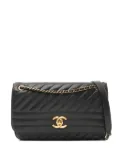 CHANEL Pre-Owned 2016-2017 diagonal-quilted shoulder bag - Black