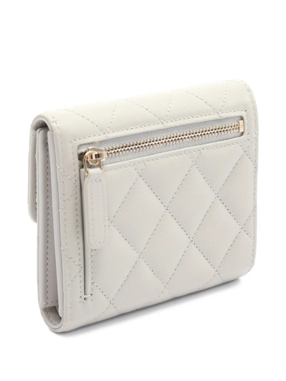CHANEL Pre-Owned 2021 small Matelasse Flap wallet | Image 2