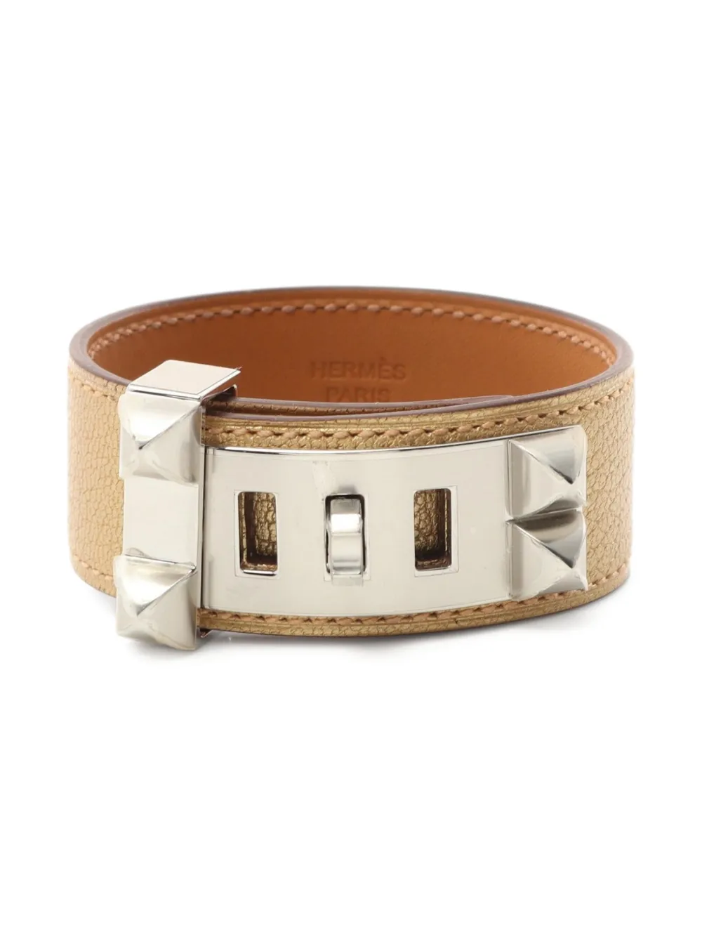 Pre-owned Hermes 2024 Collier De Sian 24 Bracelet