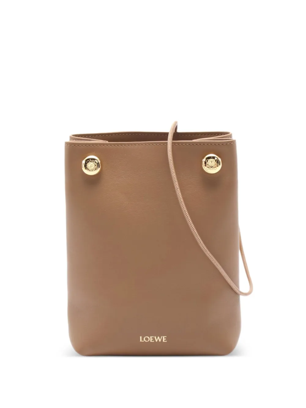 Loewe Pre-Owned 20's Pebble Soft shoulder bag | Brown | Image 1