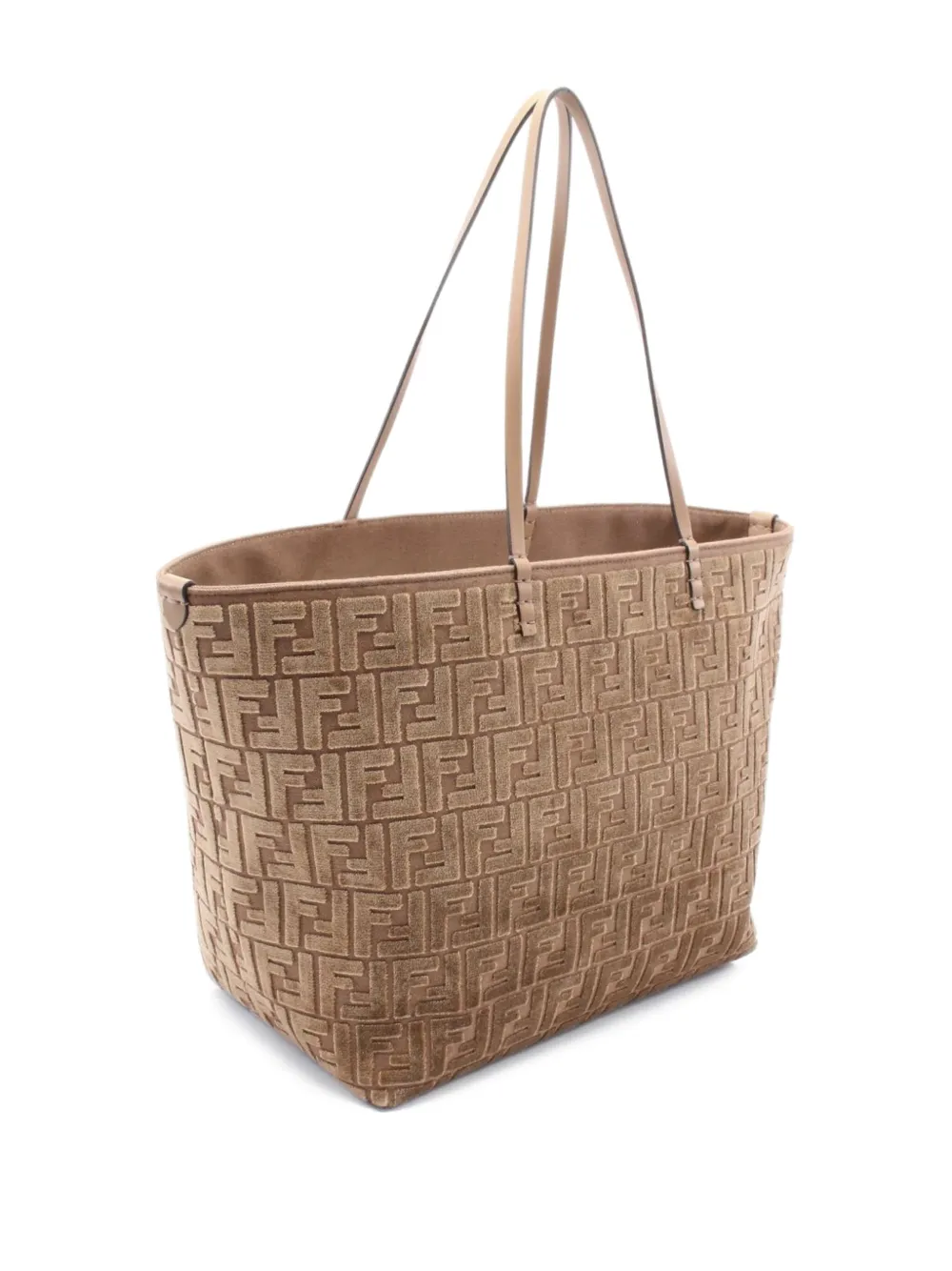 Fendi Pre-Owned 20s grote Roll schoudertas - Bruin