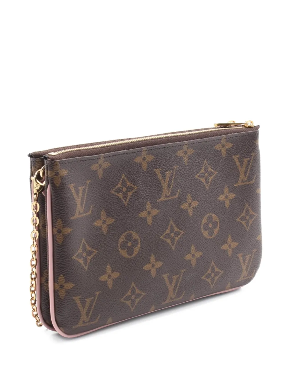 Pre-owned Louis Vuitton 2020 Pochette Double Zip Vivienne Shoulder Bag