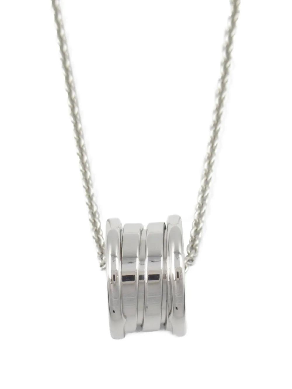 Bvlgari Pre-Owned collar B.zero1 en oro blanco de 18kt 2010 | plateado | Image 1