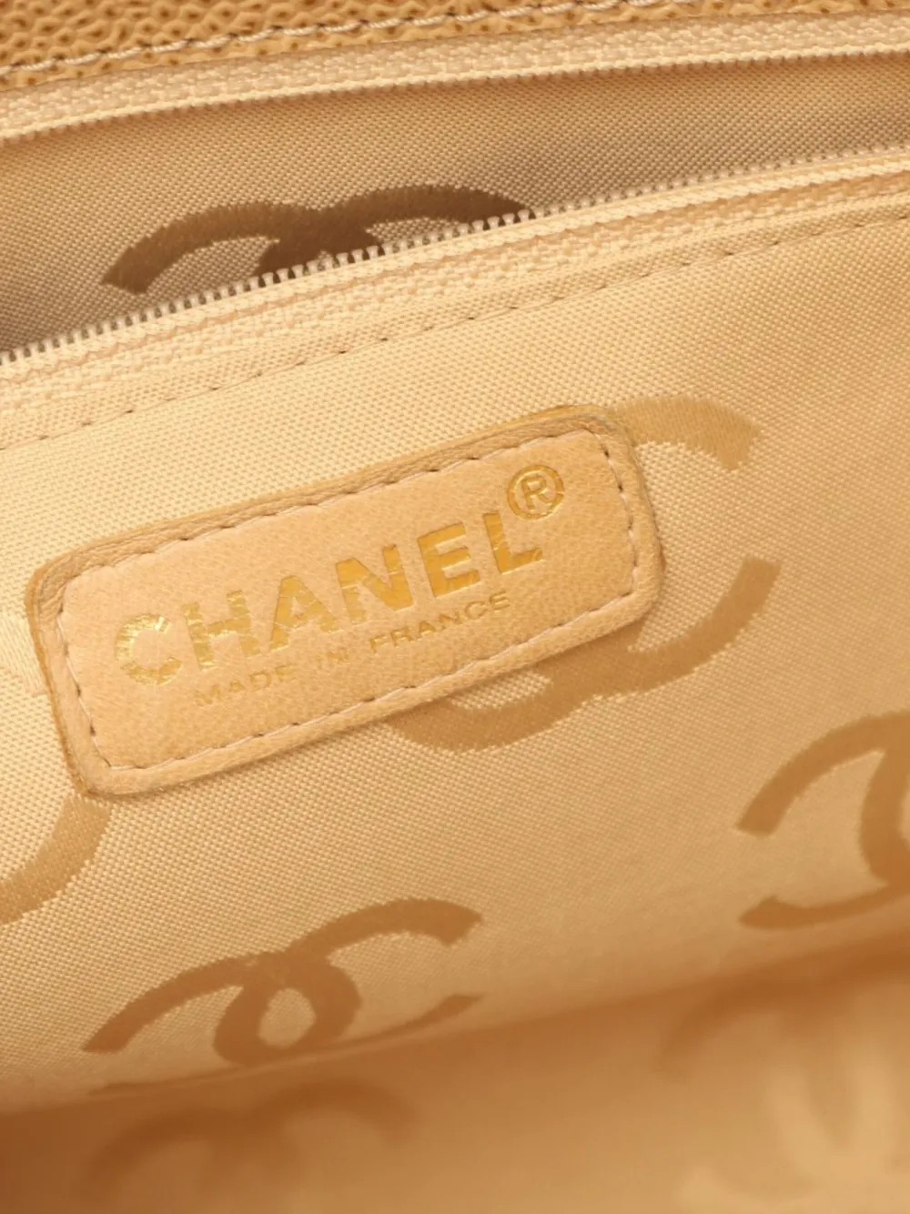 Pre-owned Chanel 2002-2003 Chocolate Bar Shoulder Bag