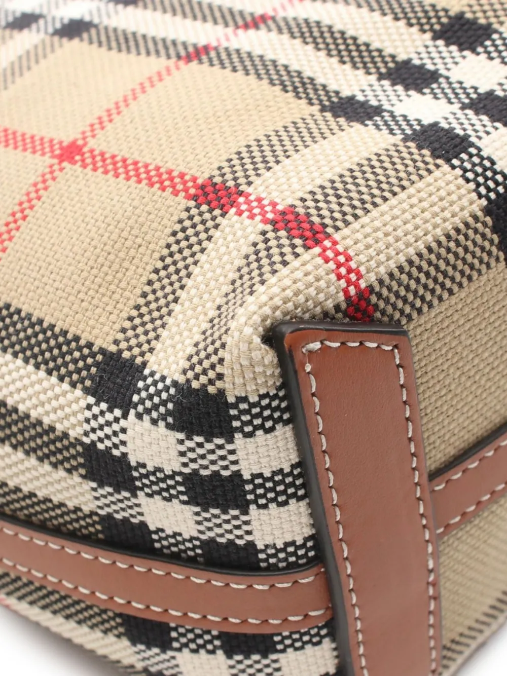 Pre-owned Burberry 2010s Mini London Bucket Bag