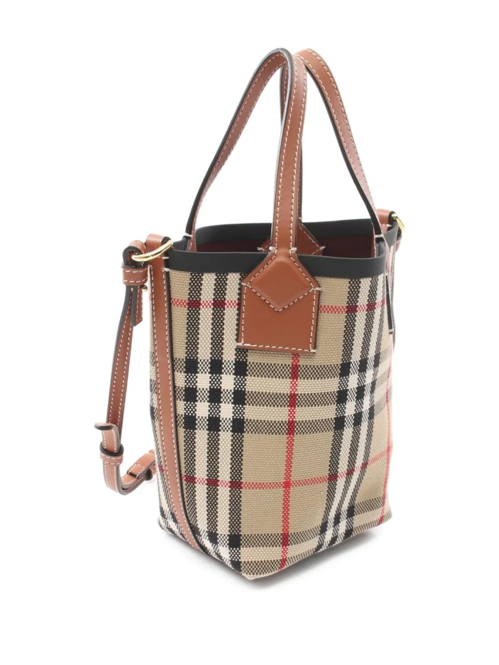 Burberry Pre-Owned 2010s mini London bucket bag | Image 2