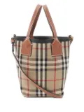 Burberry Pre-Owned 2010s mini London bucket bag - Neutrals
