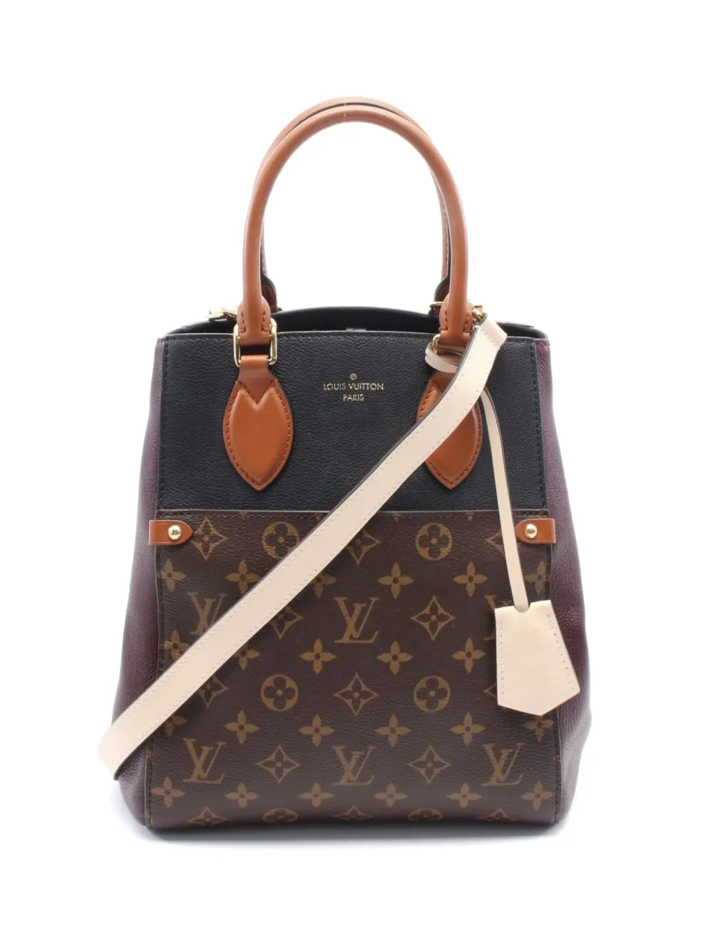 Louis Vuitton Pre-Owned 2020 フォールド MM ハンドバッグ - ブラック Louis Vuitton Pre-Owned 2020 フォールド MM ハンドバッグ - ブラック