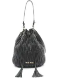 Miu Miu Pre-Owned 2000s matelassé tote bag - Black