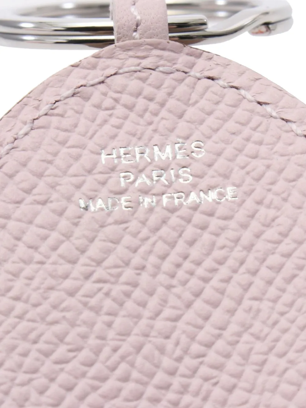 Pre-owned Hermes 2024 Pulpe Mauve Keychain