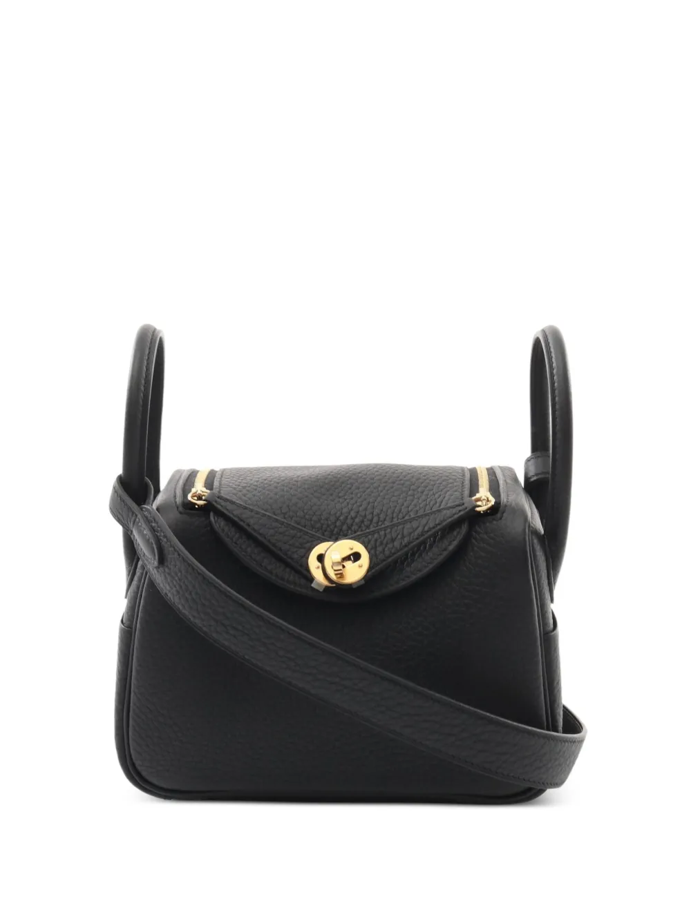Hermès Pre-Owned 2024 mini Lindy shoulder bag | Black | Image 1