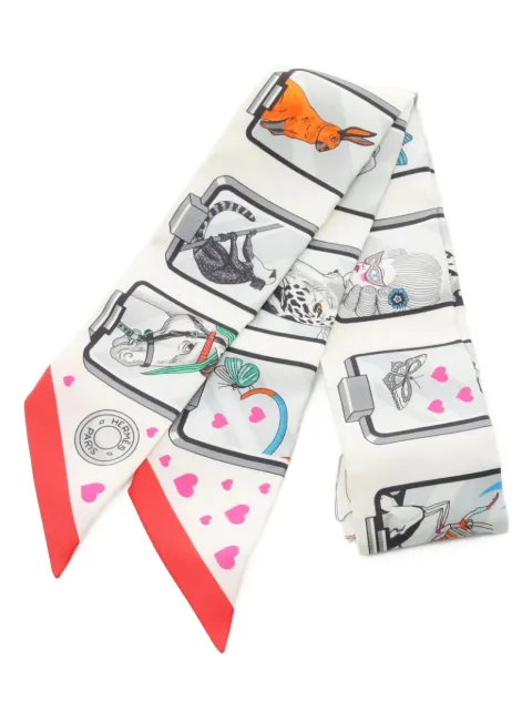 Hermès Pre-Owned 2010s Story twilly scarf