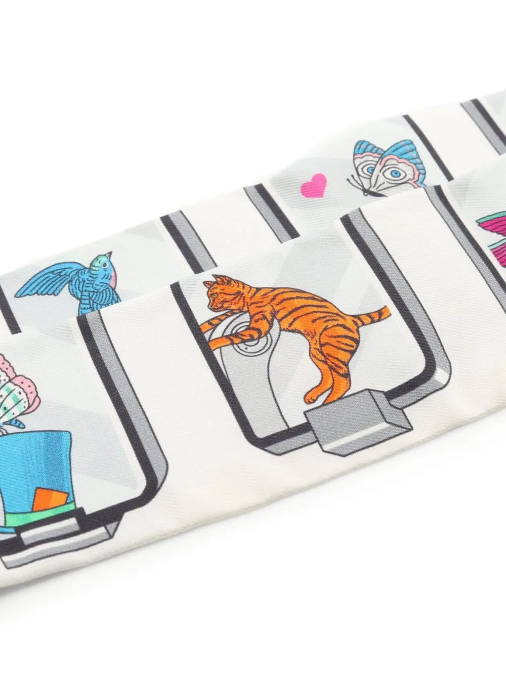 Hermès Pre-Owned 2010s Story twilly scarf | Image 2