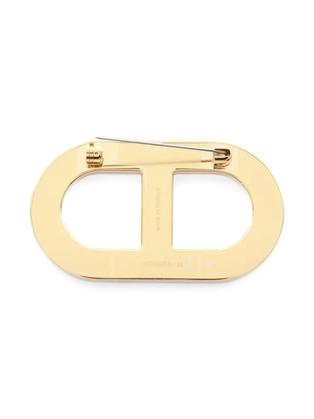 Hermès Pre-Owned broche Chaîne d'Ancre 2020 | Image 2