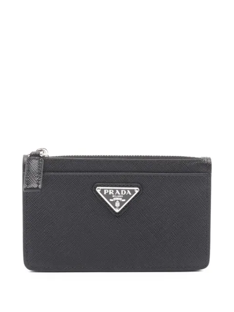 Prada Pre-Owned 2020s triangle-logo coin purse