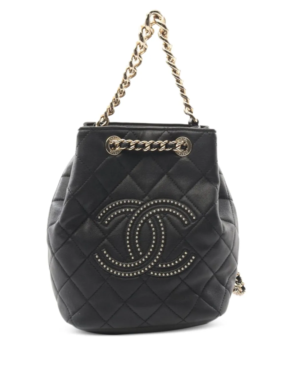 CHANEL Pre-Owned mochila Studs Coco Mark 2019 | negro | Image 1