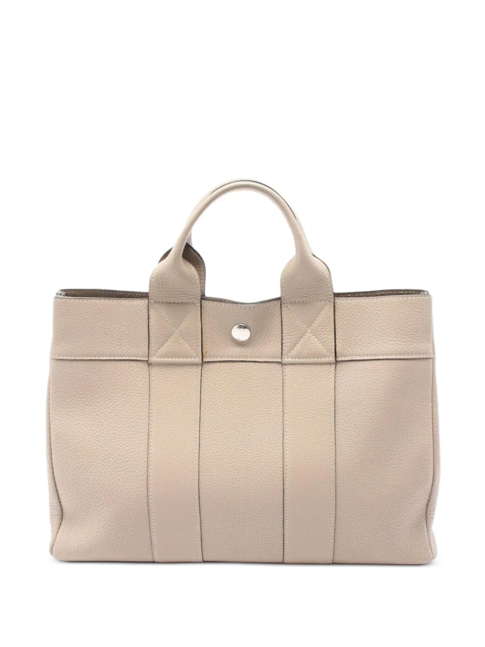 Hermès Pre-Owned sac cabas Fool Toe PM (2002) | tons neutres | Image 1