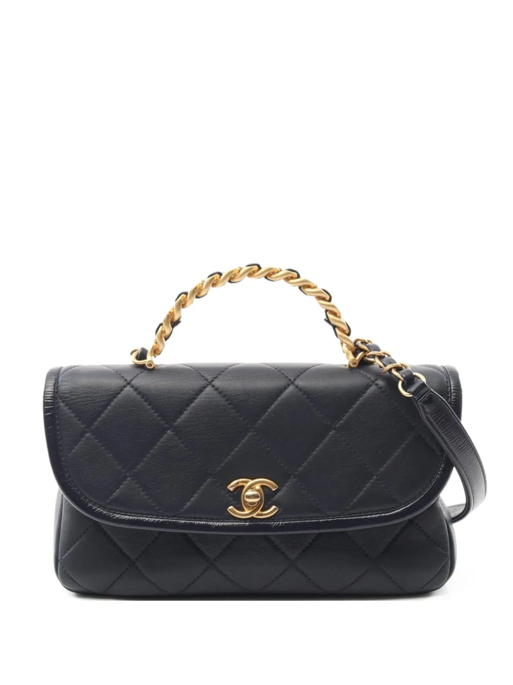 CHANEL Pre-Owned 2020-2021 matelassé shoulder bag | Blue | Image 1