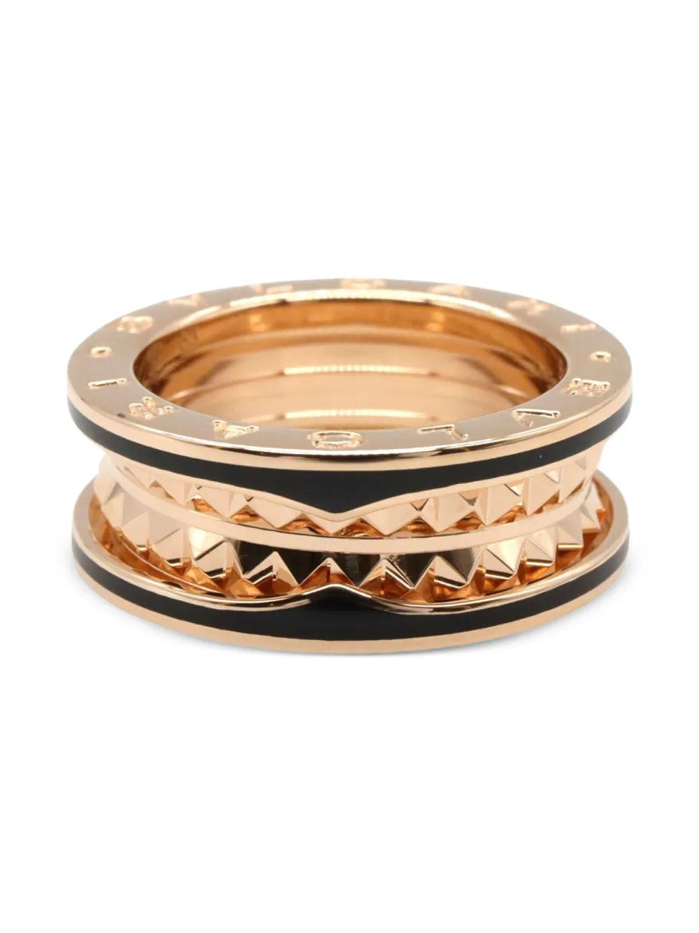 Bvlgari Pre-Owned anillo B.zero1 Lock en oro rosa de 18kt 2010 | Mujer | Image 2