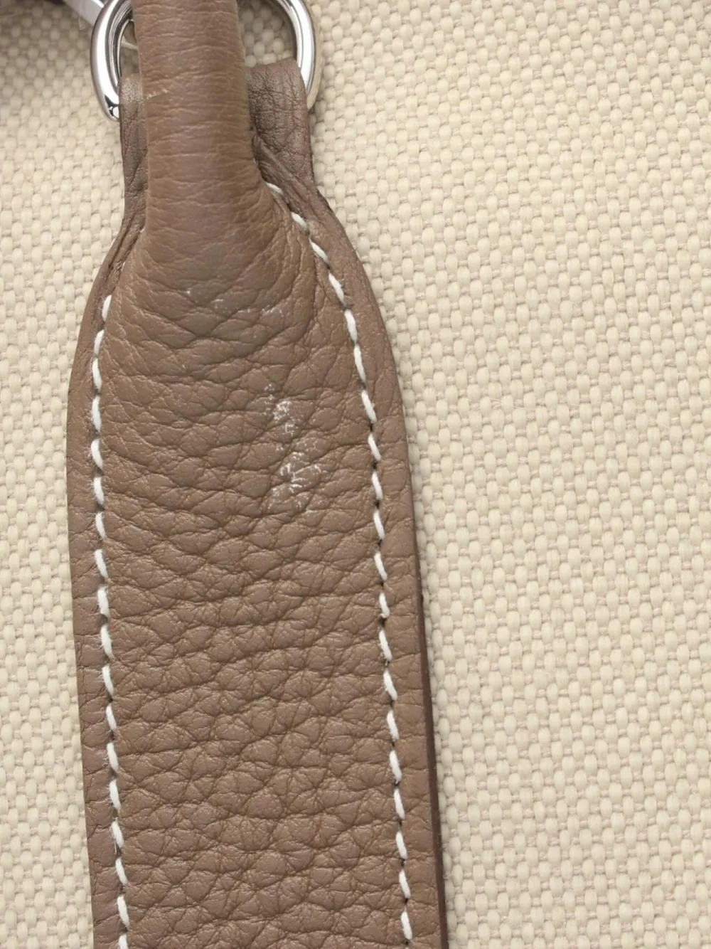 Pre-owned Hermes 2021 Garden File Pm Tote Bag In Neutral