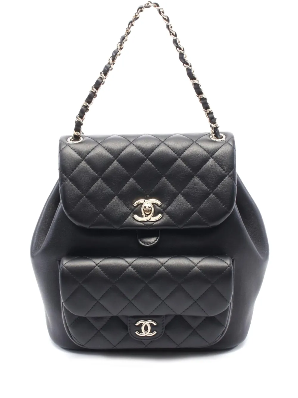 CHANEL Pre-Owned mochila de piel 2021 | negro | Image 1