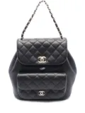 CHANEL Pre-Owned 2021's leather backpack - Black