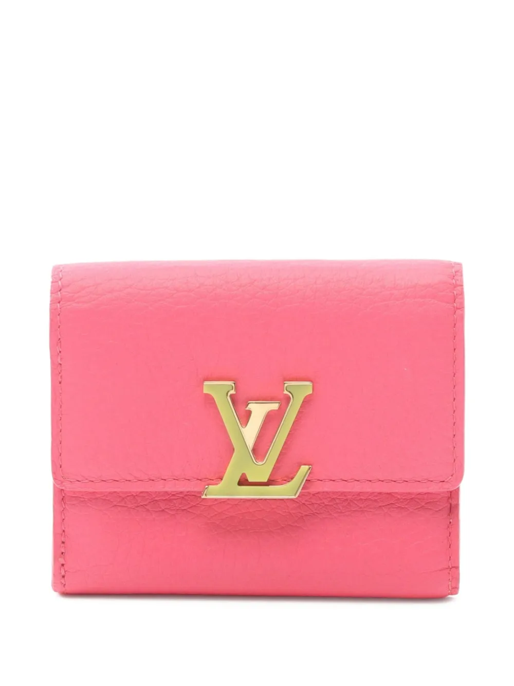 Louis Vuitton Pre-Owned 2021 mini Capucines wallet | Pink | Image 1